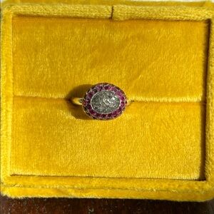 Rosa Maria ruby and diamond ring
